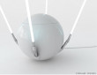 Sputnik LED lampa s úložným prostorem 