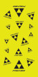 Fischer Šátek Logo - černá/žlutá