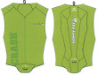 Komperdell PROTECTOR ECO VEST JUNIOR zelená