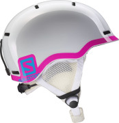 lyžařská helma salomon L37773500_GROM_white
