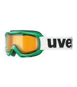 lyžařské brýle Uvex Slider zelená goldlite