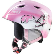 juniorská lyžařská helma Uvex Airwing 2 růžová
