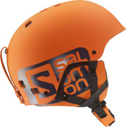 Lyžařská helma Salomon Brigade oranžová
