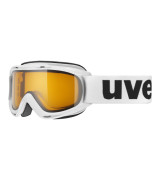 lyžařské brýle Uvex Slider bílá goldlite