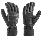 Dámské lyžařské komfortní rukavice Leki Core Lady black - černé