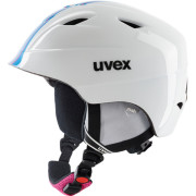 Juniorská lyžařská helma Uvex Airwing 2 Race bílá