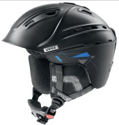 lyžařská helma Uvex P2US černá