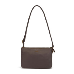 Pacsafe Stylesafe Double Zip Crossbody - hnědá