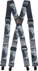 Armada Stage Suspenders - černá/šedá/modrá