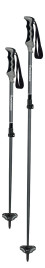 Teleskopické sjezdové hole Komperdell Powder Pro Vario - černá/stříbrná.