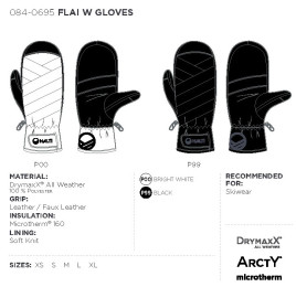 Halti Dámská rukavice Flai W - černá