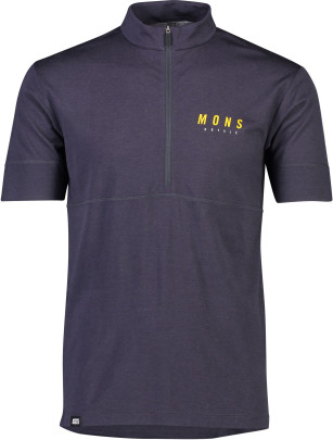 merino triko Mons Royale CADENCE HALF ZIP T 9