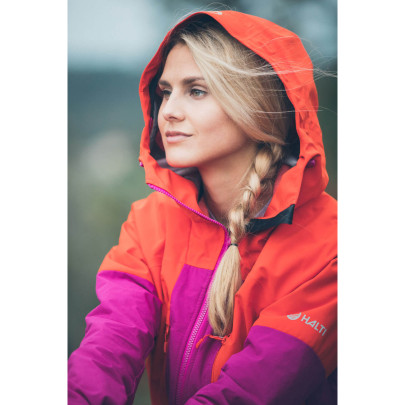 Halti Bunda Palas W Hybrid - oranžová