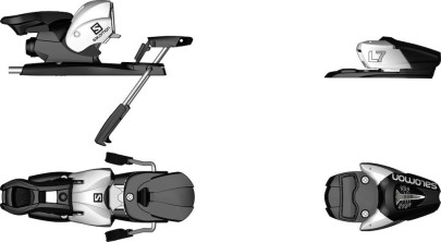 lyžařské vázání Salomon_L7black_white