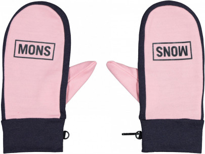 Mons Royale Magnum Mitts - rosewater / 9 iron