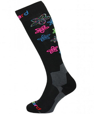Lyžařské ponožky Blizzard Viva Flowers Ski Socks Junior