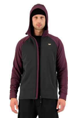 Merino mikina Mons Royale Nevis Wool Fleece Hood