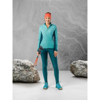 Běžecké kalhoty Löffler Long Print