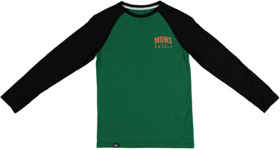 Mons Royale Groms LS - pine / black