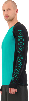 Merino triko Mons Royale Temple Tech LS