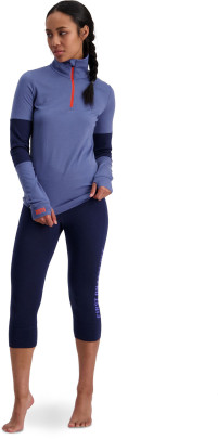 Merino triko Mons Royale Cornice Half Zip