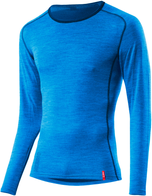 Löffler Tričko Transtex Merino - modrá