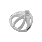 Leki Contour Basket 75mm - bílá