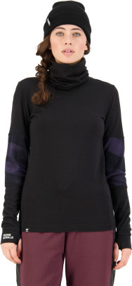 Merino triko Mons Royale Cornice Rollover LS