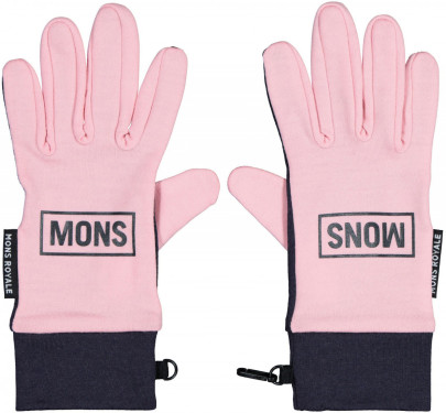 Mons Royale Elevation Gloves - rosewater / 9 iron