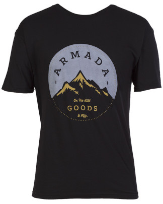 Armada Peak Tee - černá