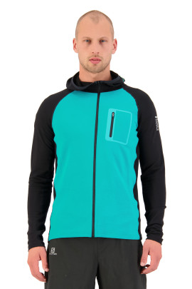Merino mikina Mons Royale Traverse Full Zip Hood