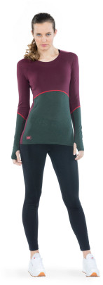 Merino triko Mons Royale Bella Tech LS Geo
