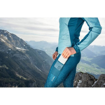 Běžecké kalhoty Löffler Long Print