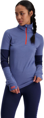 Merino triko Mons Royale Cornice Half Zip