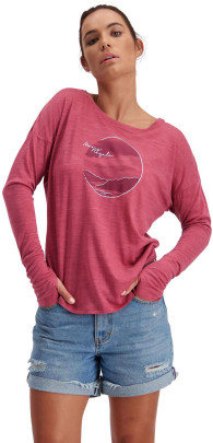 merino triko Mons Royale Estelle Relaxed LS