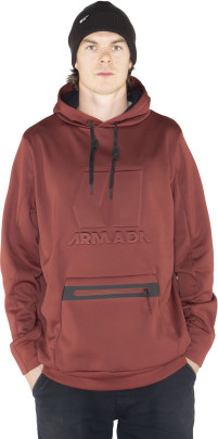 Armada Vortex Tech Fleece - hnědá
