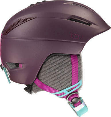 lyžařská helma salomon_390377_0_W_icon2_pinot_noir_