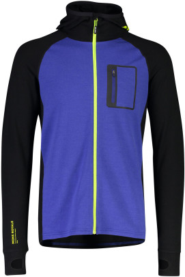 merino mikina Mons Royale Traverse Midi Full Zip Hood