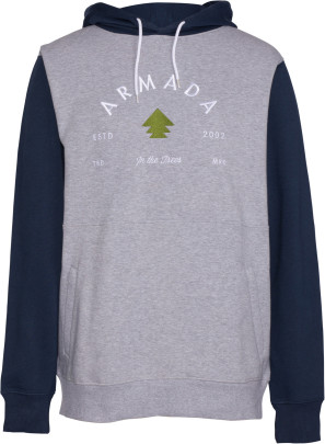 Armada Multiply Hoodie - šedá