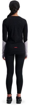 Mons Royale Bella Tech LS - černá/šedá