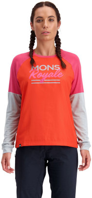 merino triko Mons Royale TARN FREERIDE LS WIND JERSEY