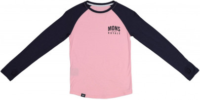 Mons Royale Groms LS - rosewater / 9 iron