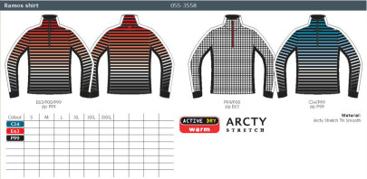 Halti Pánská funkční mikina RAMOS - modrá