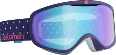 lyžařské brýle salomon_390781_0_U_SENSE_BK POLKA-LOLIGHT L BLUE