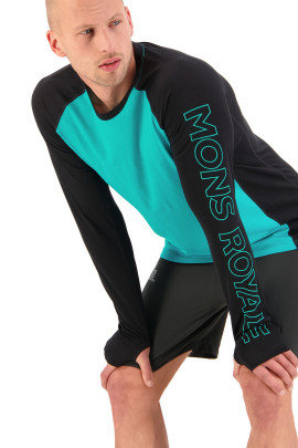 Merino triko Mons Royale Temple Tech LS