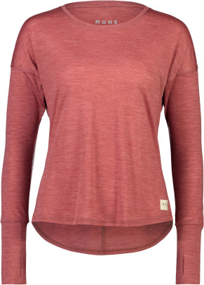 Merino triko Mons Royale Estelle Relaxed LS