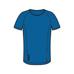 Löffler Pánské triko kr. rukáv Transtex Wool tm. modrá