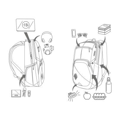 batoh Nitro STASH 29