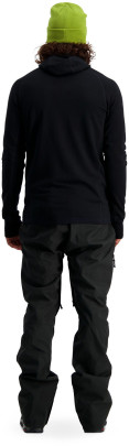 merino mikina Mons Royale Traverse Midi Full Zip Hood