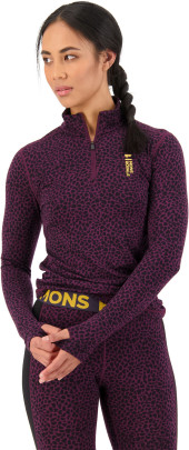 Merino triko Mons Royale Cascade Merino Flex 200 1/4 Zip WMNS